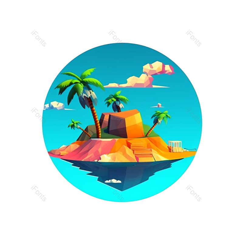 插图图片,图标元素,卡通PNG,树木免抠素材